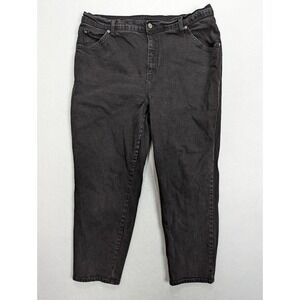 Just My Size Jms Womens Jeans Size 36 x 27 1X 18W Stretch Denim Black